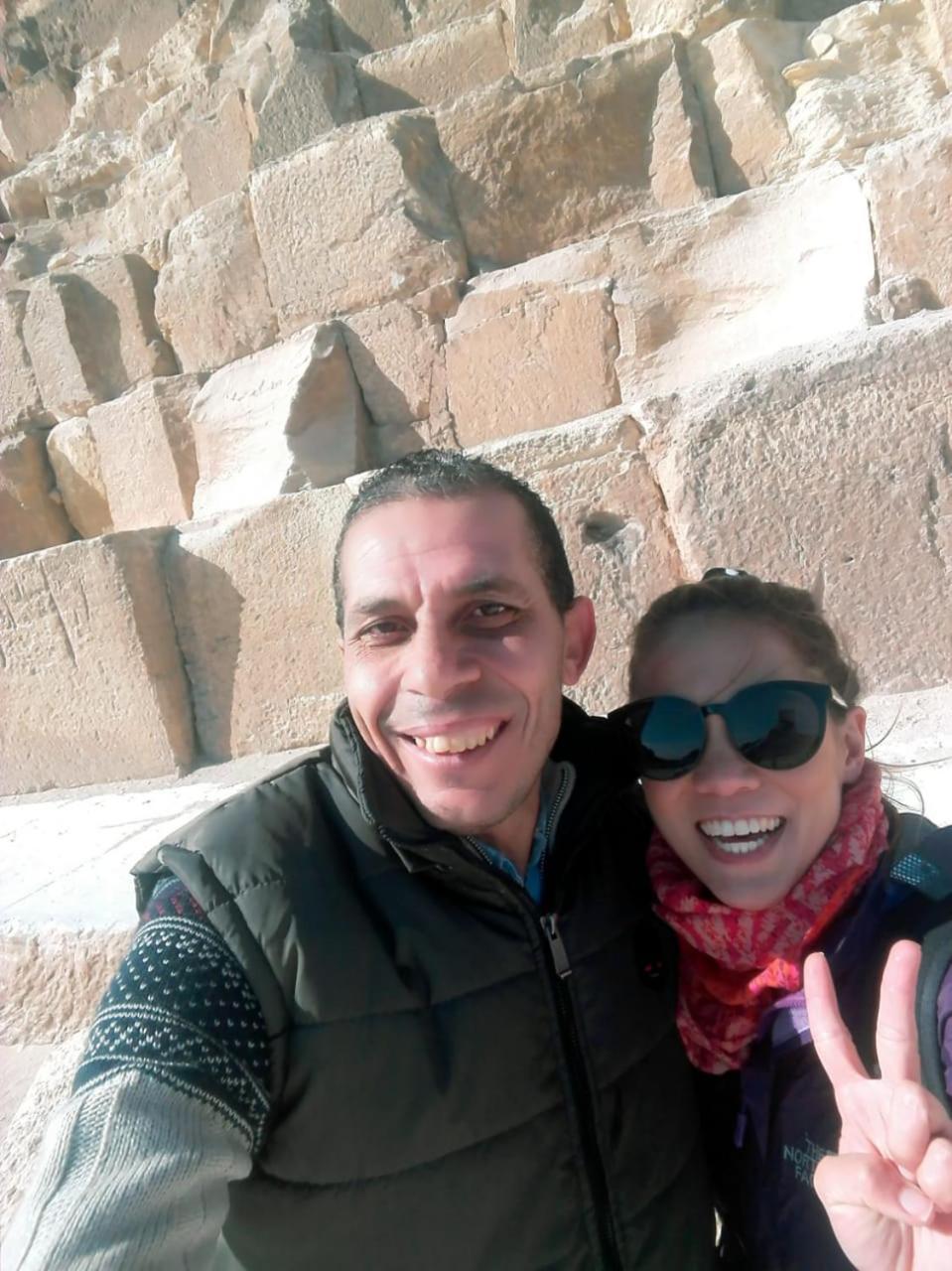 Maged Pyramids View Inn Kafret el-Gabal Exterior foto