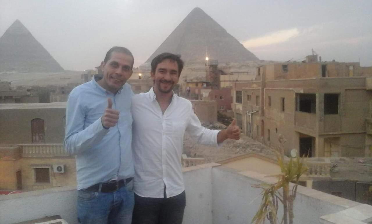 Maged Pyramids View Inn Kafret el-Gabal Exterior foto