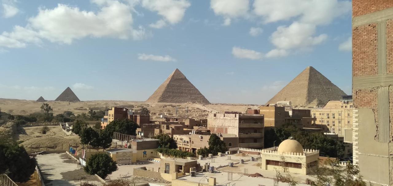 Maged Pyramids View Inn Kafret el-Gabal Exterior foto